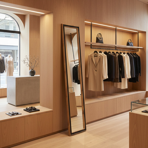 セミオーダー可能！姿見鏡】インダストリアル 鏡 木製 フレーム 装飾