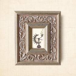 ミニ額縁 原画【 きみにふりそそぐは、無限大 】 6枚目の画像