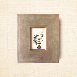 ミニ額縁 原画【 きみにふりそそぐは、無限大 】 14枚目の画像