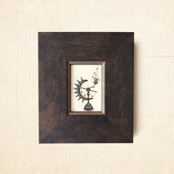 ミニ額縁 原画【 きみにふりそそぐは、無限大 】 11枚目の画像