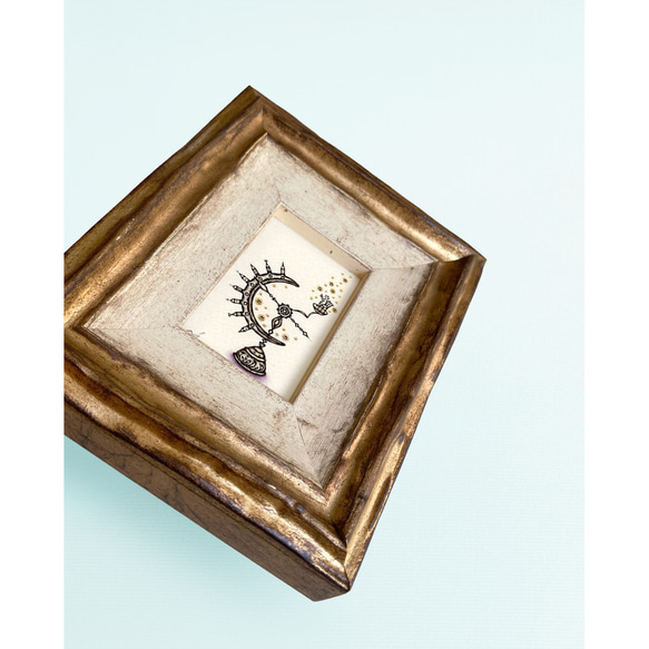 ミニ額縁 原画【 きみにふりそそぐは、無限大 】 19枚目の画像