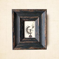 ミニ額縁 原画【 きみにふりそそぐは、無限大 】 16枚目の画像