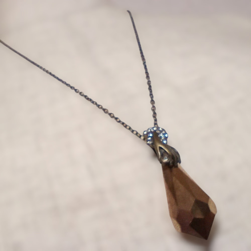 再販～ヴィンテージスワロフスキーペンダントトップ Art.6000 mirror