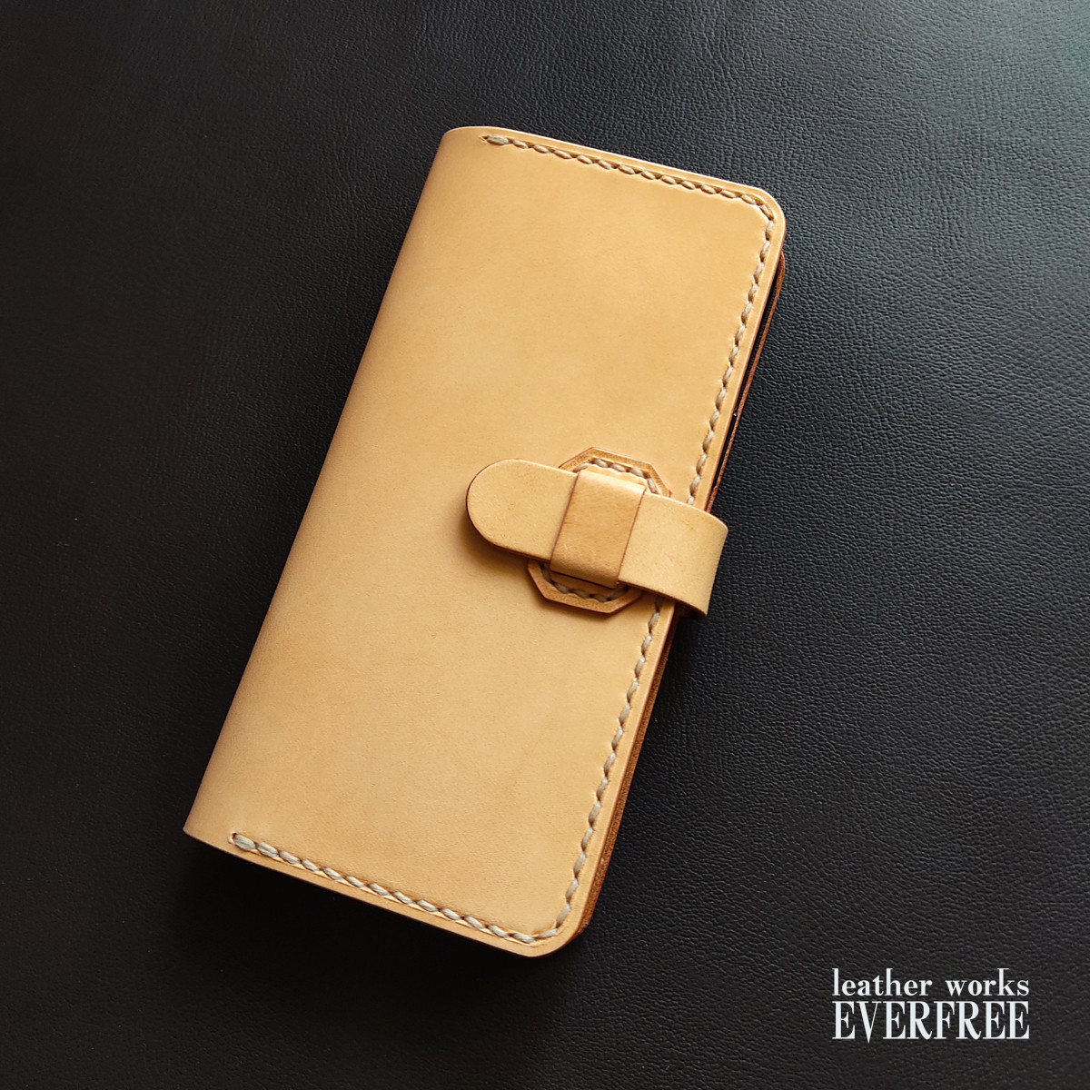 iPhone Air/17/16/15/14/13/12/シリーズ  サドルレザー手帳型ケース　 iP*-015000