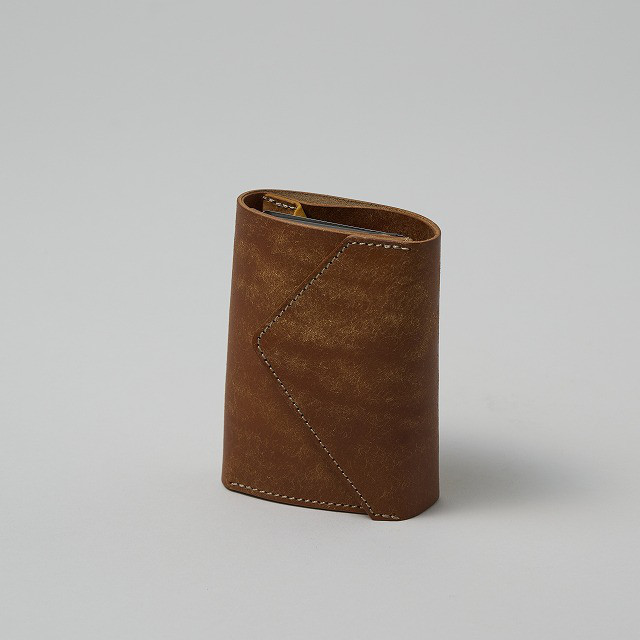個性的なコンパクト財布 / Coin Wallet Ⅲ *CAMEL