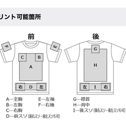 ＜受注製作＞ プロが筆文字デザイン　オリジナルTシャツ 4枚目の画像