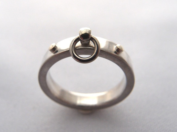 【G2MIX】銀色925男士飾品小指戒指 第7張的照片