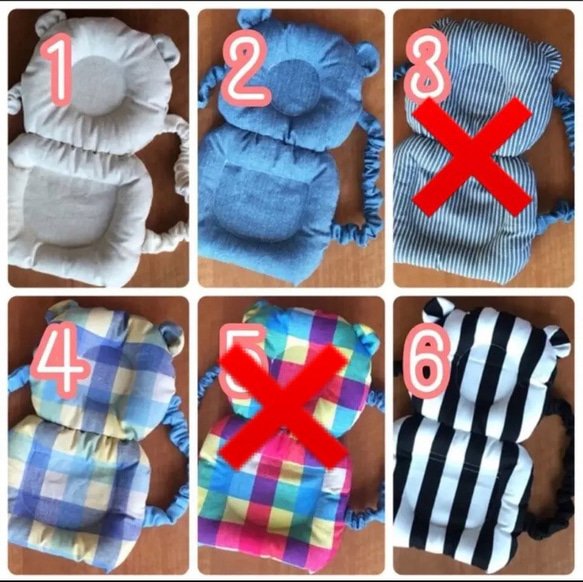 ごっつん防止 クマさんの転倒防止リュック 2枚目の画像