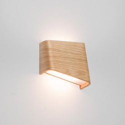 SLICEs LED 木製タッチウォールランプ∣デュアル光源切り替え∣右光源 1枚目の画像