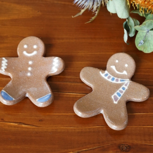 ジンジャーマン箸置き 2個セット /個数追加可 箸・箸置き Carino 通販