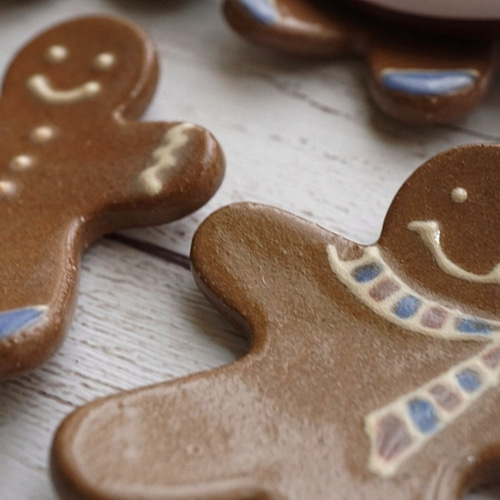 ジンジャーマン箸置き 2個セット /個数追加可 箸・箸置き Carino 通販