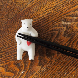 北極熊熊吉 筷子架 第5張的照片
