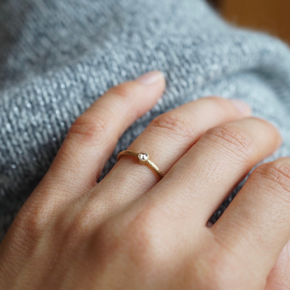 Ruby birthstone ring [R050K18/K10RB] 4枚目の画像