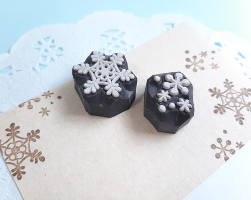 消しゴムはんこNo.326 冬のリーフセット クリスマス 消しゴムはんこNo.326 冬のリーフセット クリスマス