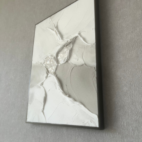 モダンアート　24×24㎝　2枚set  テクスチャーアート　現代アート モダンアート 24×24㎝ 2枚set テクスチャーアート 現代アート