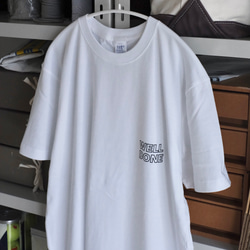 【NEW】オーバーシルエット半袖Tシャツ / WELL DONE / ホワイト / unisex 19枚目の画像