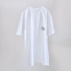 【NEW】オーバーシルエット半袖Tシャツ / WELL DONE / ホワイト / unisex 5枚目の画像