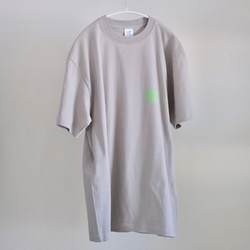 【NEW】オーバーシルエット半袖Tシャツ /  WELL DONE / ライトグレー / unisex 2枚目の画像