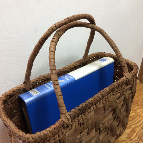 ぶどうのつるのカバン　い ぶどうつるbag 3 山葡萄のつる（皮）で編んだバッグ かごバッグ