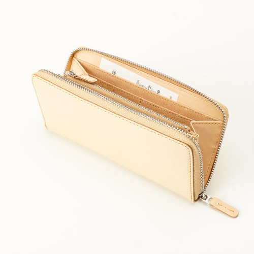 希少 アクネストゥディオス 折り財布 本革 ラウンドファスナー ベージュ 付属品 希少 アクネストゥディオス 折り財布 本革 ラウンドファスナー