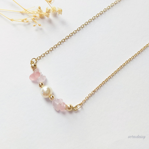 ★セールご奉仕品★定番人気『愛の石』♡【85cm透明ローズクオーツさざれ連】❤️ 楽天市場】さざれ石 ローズクォーツの通販