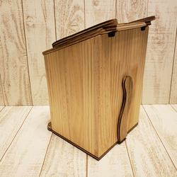 木製貓垃圾桶 | 集塵盒（可訂做，顏色可指定） 第6張的照片