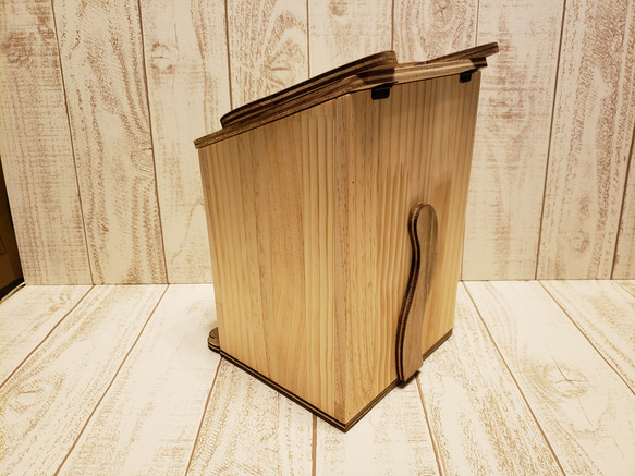 木製貓垃圾桶 | 集塵盒（可訂做，顏色可指定） 第6張的照片