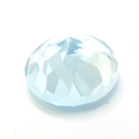 天然石材散裝批發藍色托帕石 (bluetopaz) 圓形切割 btp-r 1mm10 件套 第3張的照片