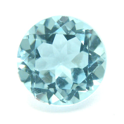 天然石材散裝批發藍色托帕石 (bluetopaz) 圓形切割 btp-r 1.5mm10 件套 第1張的照片