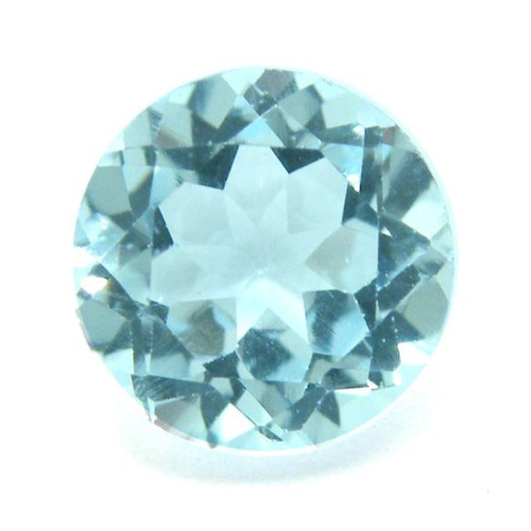 天然石 ルース 卸売 ブルートパーズ（bluetopaz） ラウンド