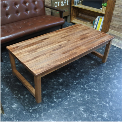 アンティーク木製テーブル 引き出し付