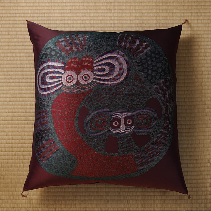 座布団カバー 【さる】 正月 新年 お祝 祝寿 干支 十二支 申 モダン 祝事 金襴 八端判 59×63 さる 4,510円