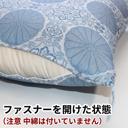 仏前座布団カバー 夏用 大菊（銘仙判）法要 法事 仏事 仏前 仏間 仏壇