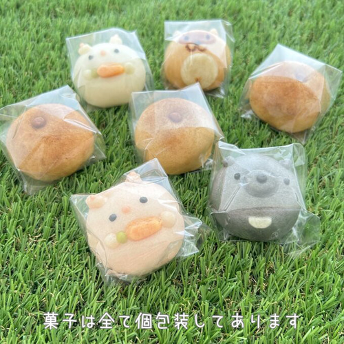 柴犬兄弟まんじゅう3個入 和菓子 御菓子司まんさく 通販 4862320