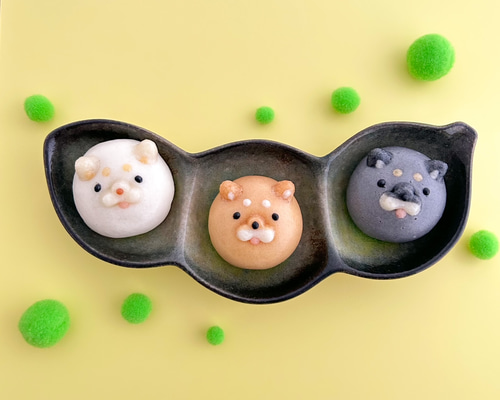 柴犬饅頭★お茶の時間set 84e2e55f7ea9a7930033a06d9d981c