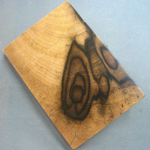 黒柿無垢材木製名刺入れカード入れハンドメイド