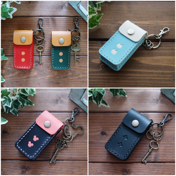 【受注製作】【YKK】 オーダーメイドなカラフルスマートキーケース 【送料無料】 16枚目の画像