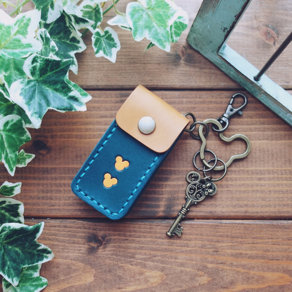 【受注製作】【YKK】 オーダーメイドなカラフルスマートキーケース 【送料無料】 18枚目の画像