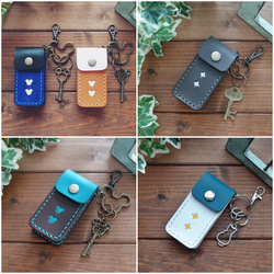 【受注製作】【YKK】 オーダーメイドなカラフルスマートキーケース 【送料無料】 15枚目の画像