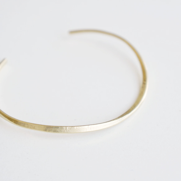 バングル「slender」【Ssize着用】ユニセックス　S/M/Lサイズ 4枚目の画像