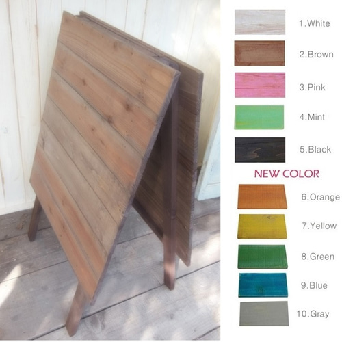 木製A型立て看板 ワイド 11色より H113 その他家具 HOUT-4 通販