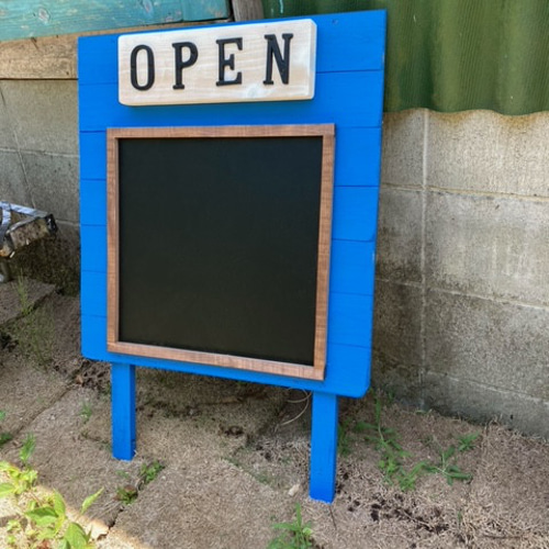 木製A型立て看板 ワイド 11色より H113 その他家具 HOUT-4 通販