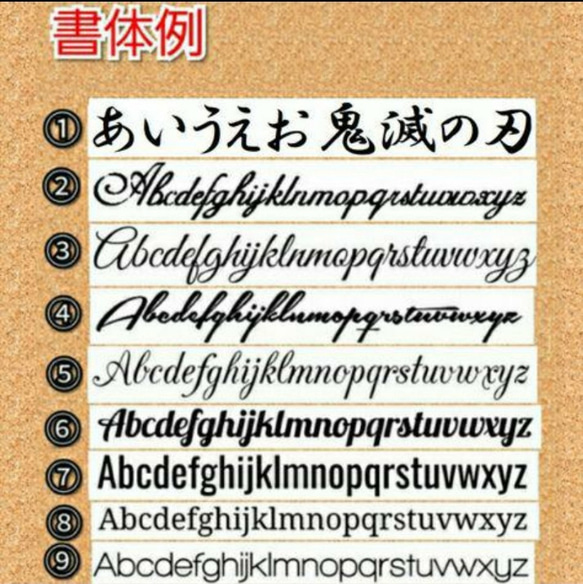 オーダーメイド受注 本革 ナンバープレートキーリング 7枚目の画像