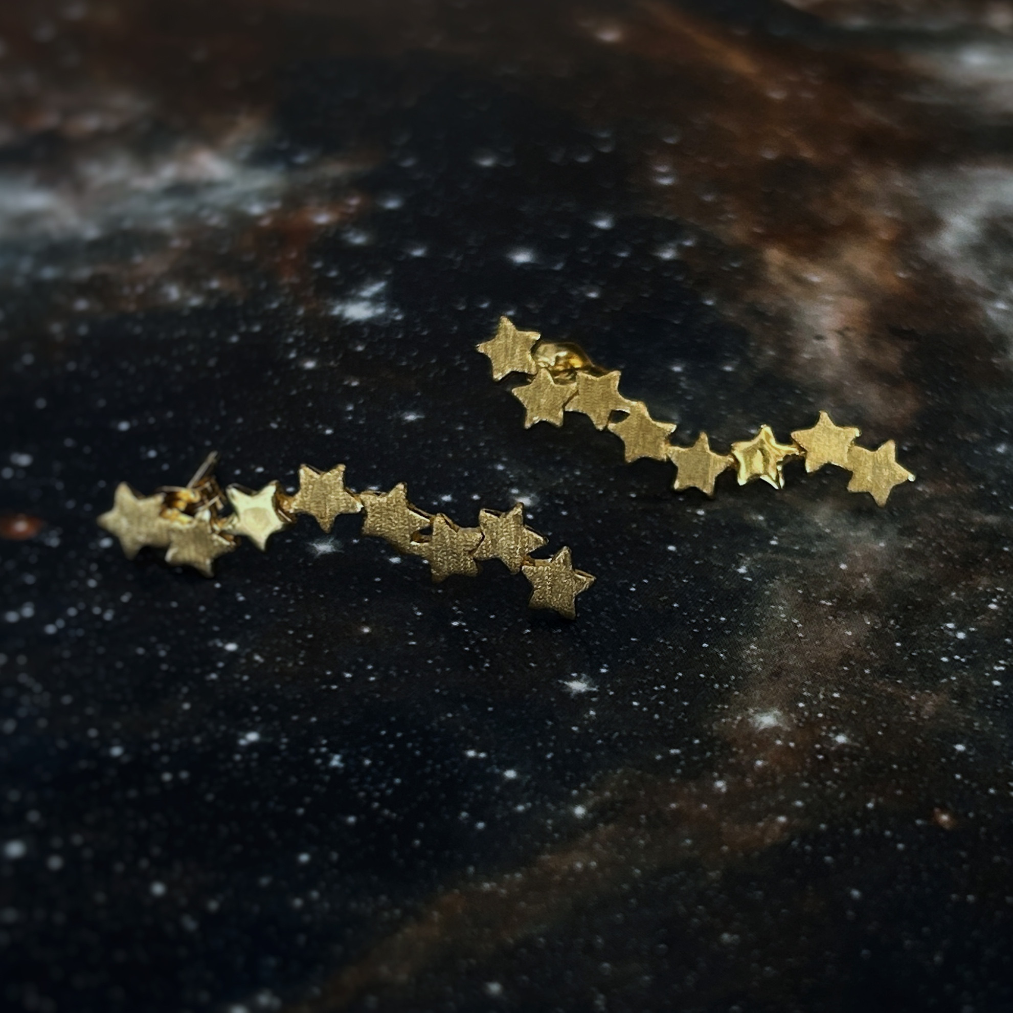 小さな星のピアス【little star line pierce(gd)】