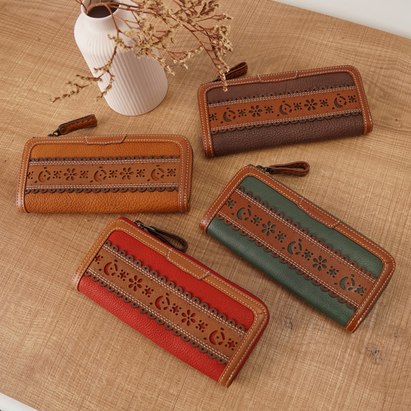 春の超早割20％OFF】仕切りあり！仕分け上手になれるL字ファスナー長