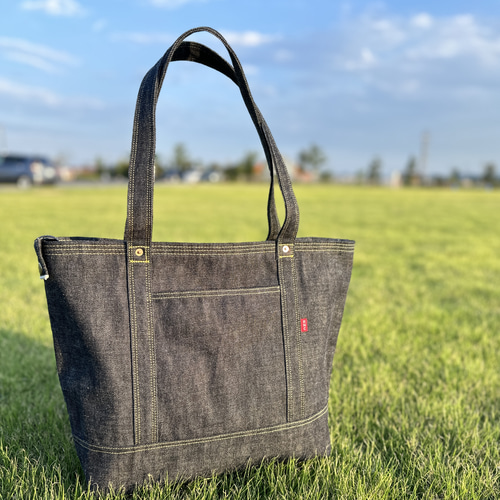 デニムトートバッグ Lサイズ トートバッグ HMclothing 通販