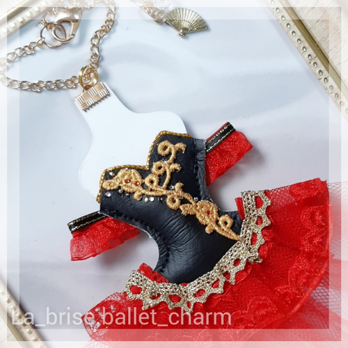 バレエ衣装チャーム キトリ（ムーンライト）La-brisレギュラーチャーム