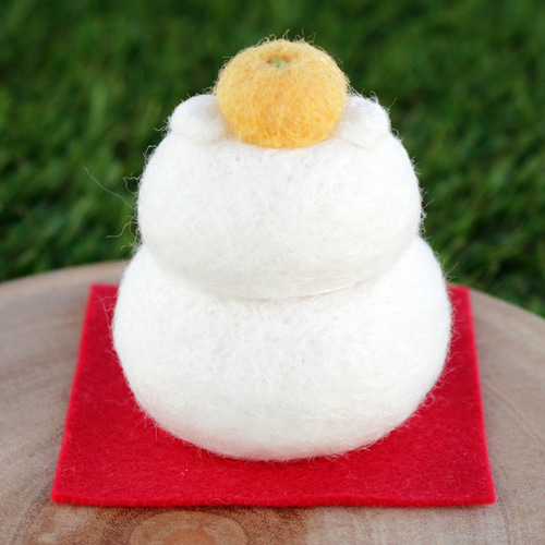 鏡餅なりきり！ハムスター【お正月飾り】 羊毛フェルト Yuto 通販