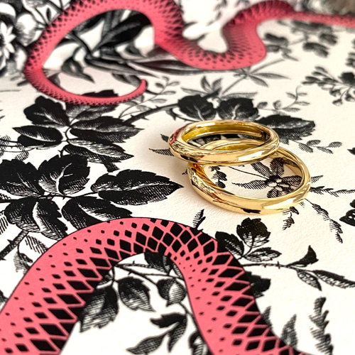 K18YG Freyja イエローサファイアリング -幸福の訪れ- 指輪・リング