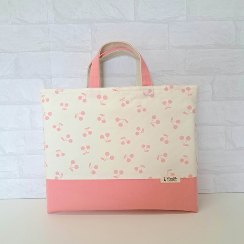入園入学3点セット ＊さくらんぼ＊ レッスンバッグ ＊clover＊ 通販